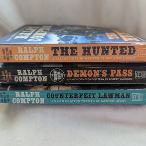 Western Book Set - Orange, Black, Blue